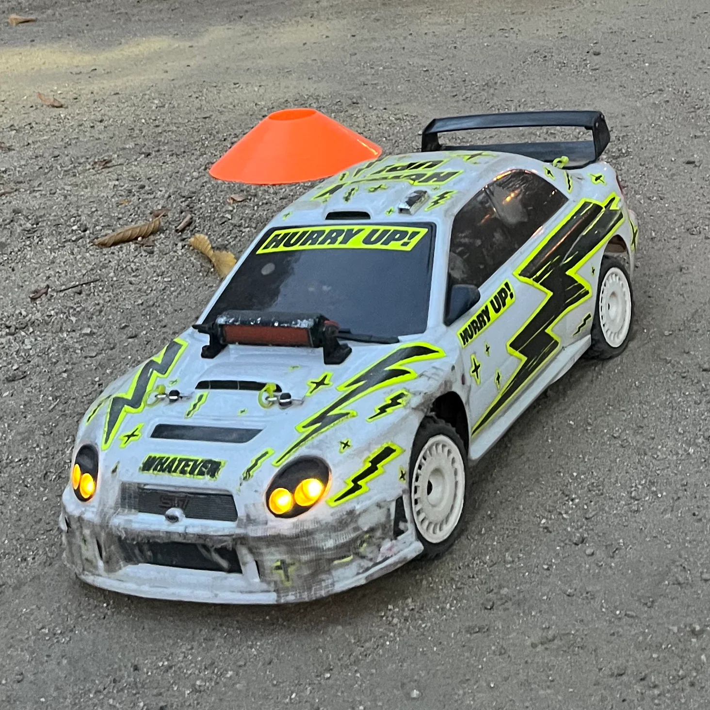 RC rally photography: JamisonSq Dirt 1x1